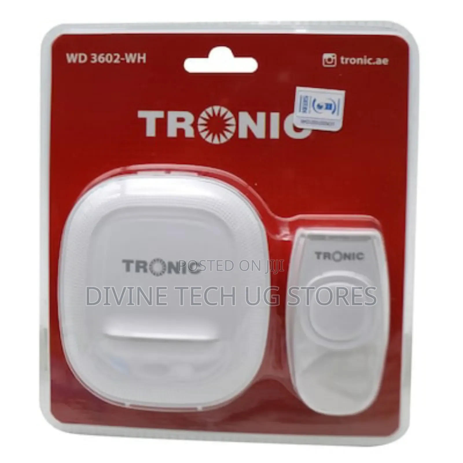 Tronic Wireless Doorbell (Model Wd 3602-Wh)