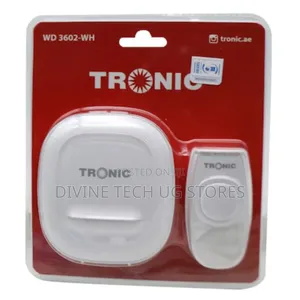 Tronic Wireless Doorbell (Model Wd 3602-Wh)