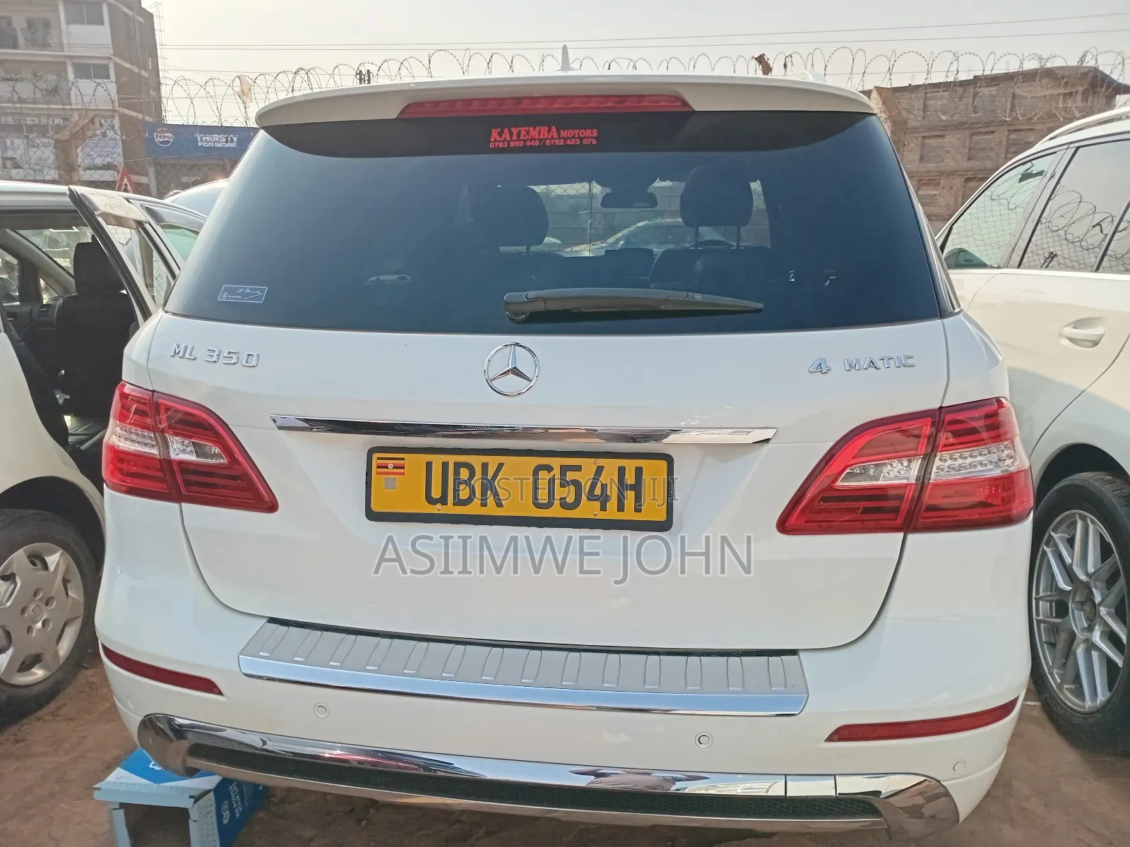 Mercedes-Benz M Class 2015 White