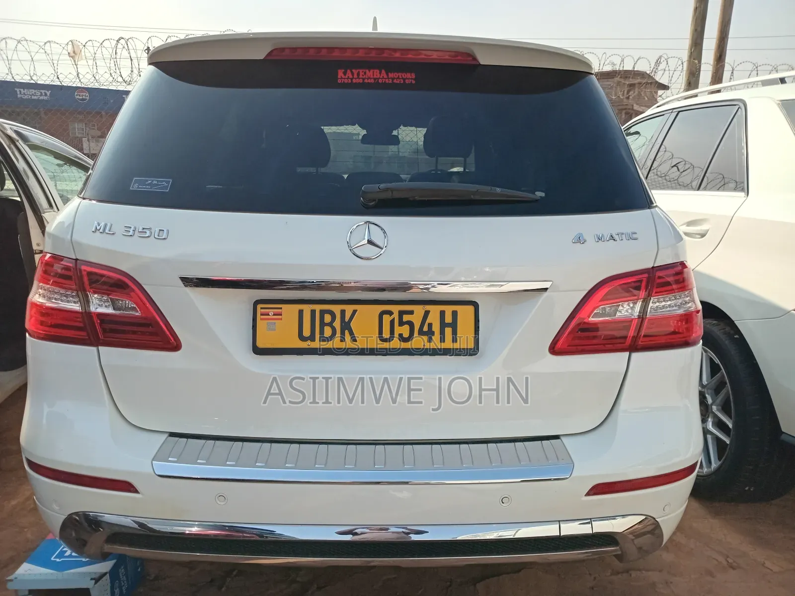 Mercedes-Benz M Class 2015 White