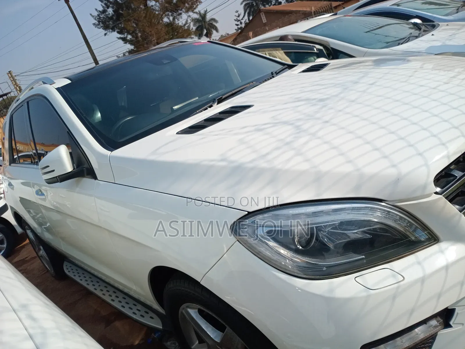 Mercedes-Benz M Class 2015 White
