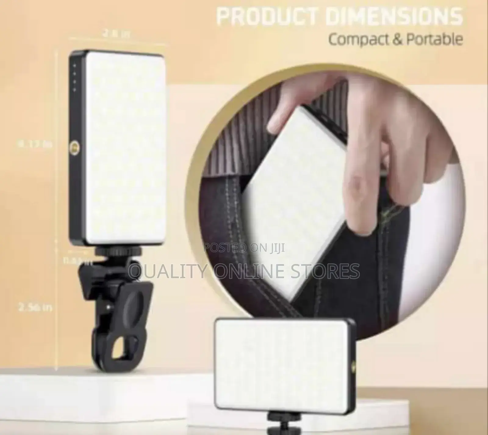 Rechargeable Mini Selfie Light