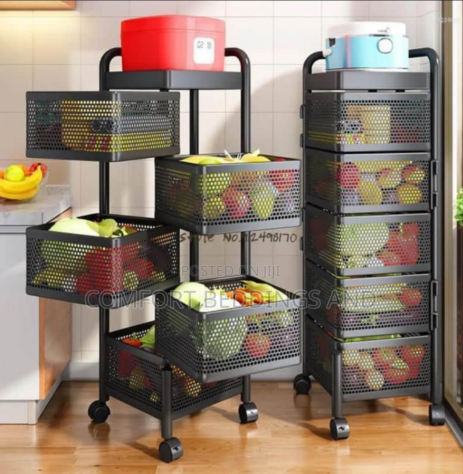 Metallic Kitchen Rack