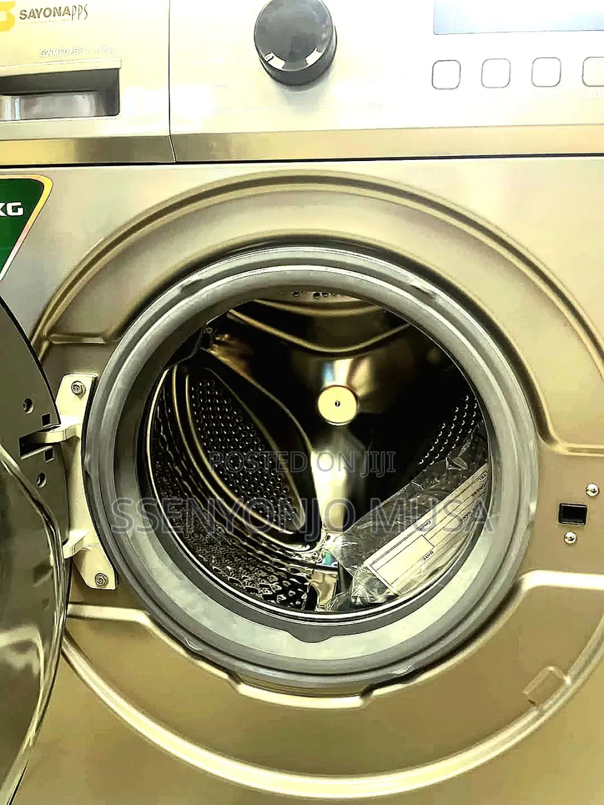 Sayona Washing Machine 7kg Automatic Front Loading - Silver