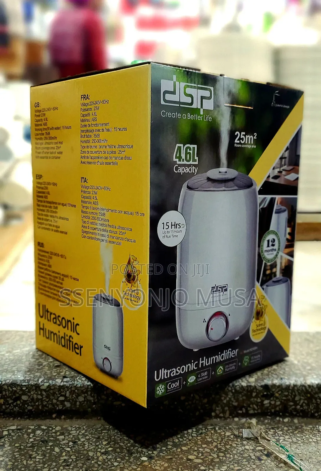 DSP Humidifier Ultra Sonic Kd3084