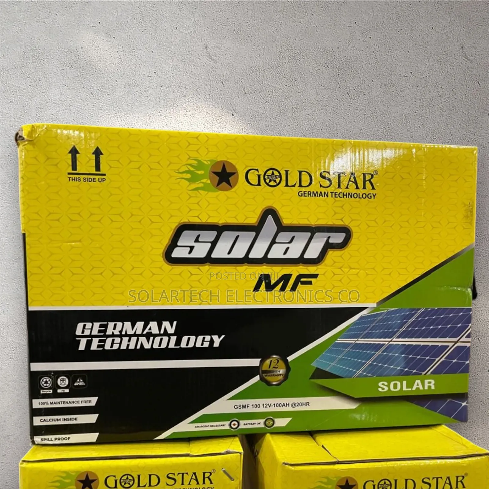 100ah Gold Star Maintenance Free Batteries