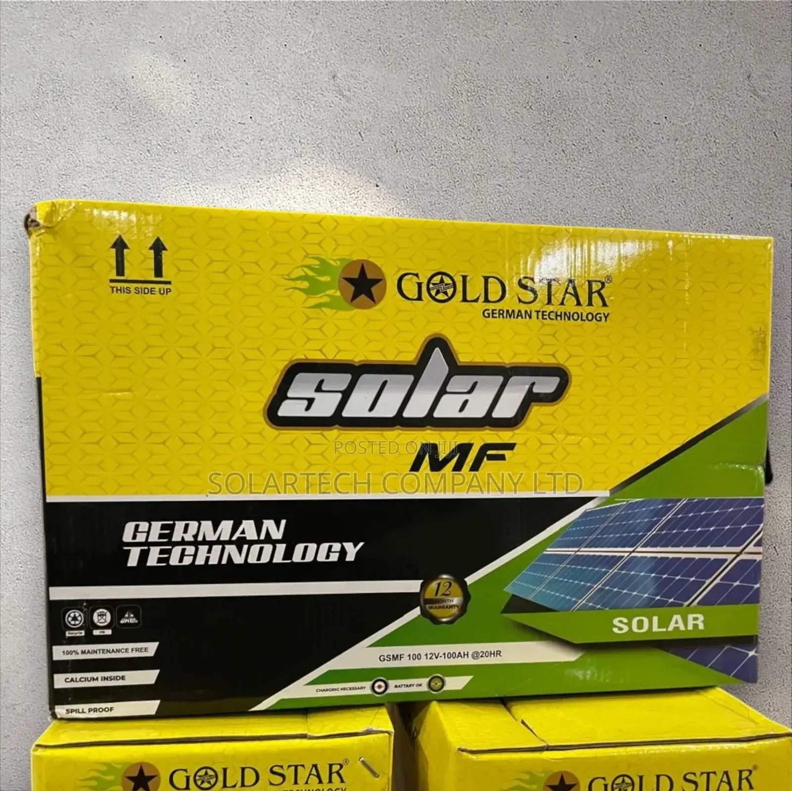 100ah Gold Star Maintenance Free Batteries
