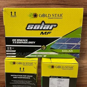 100ah German Technology Gold Star Mf Solar Batteries Javn