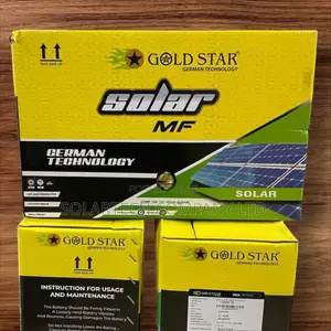 100ah German Technology Gold Star Mf Solar Batteries Javn