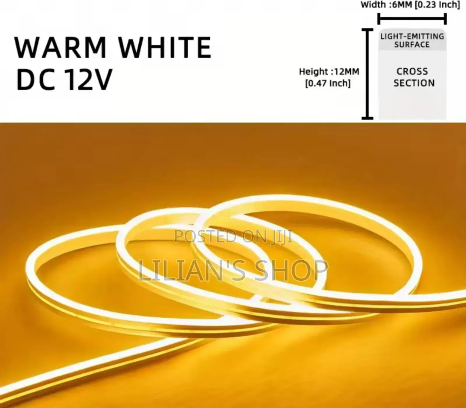 5m Flexible Waterproof Indoor/Outdoor Neon Led Strip Light