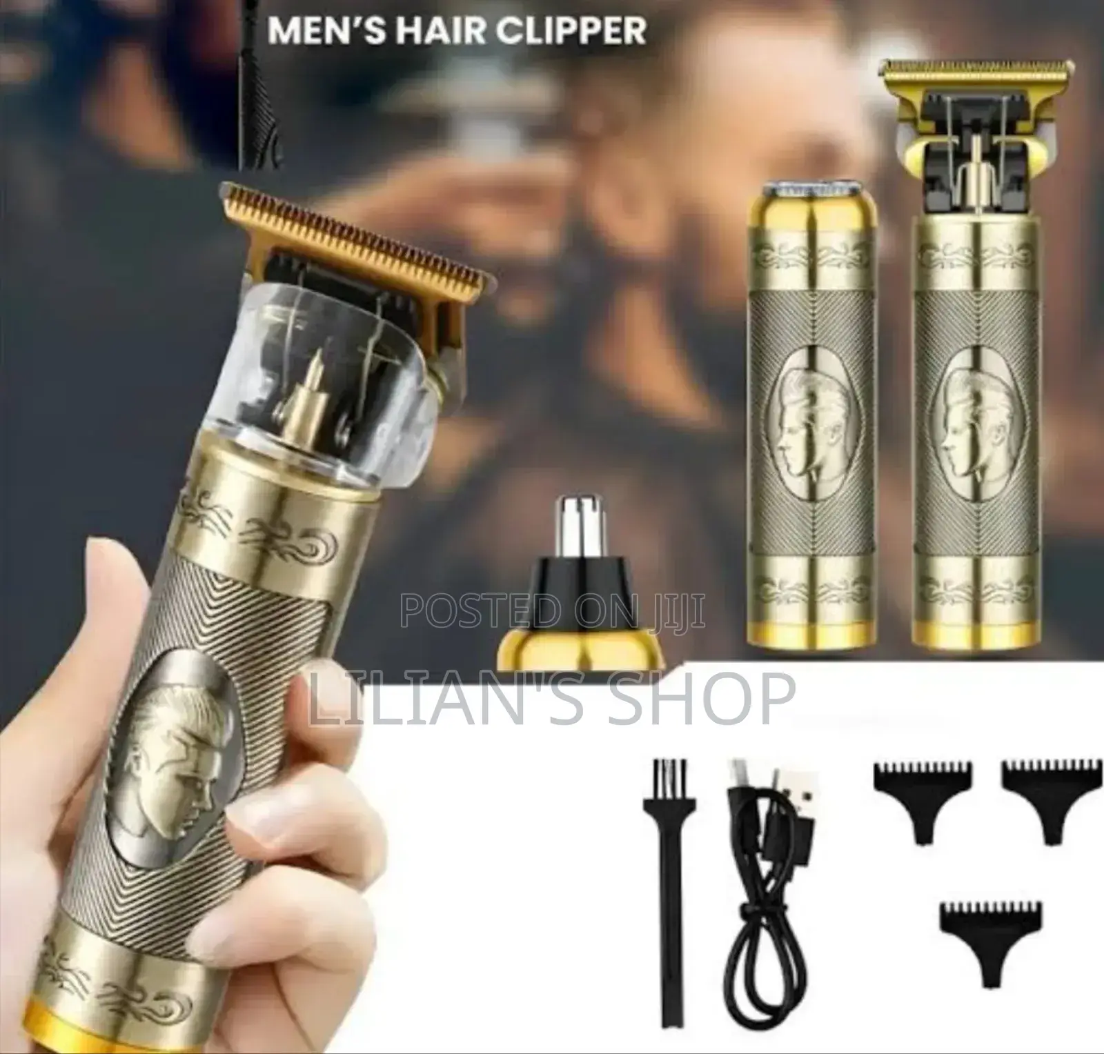 3 in 1 Men's Hair Clipper Shaver Grooming Set