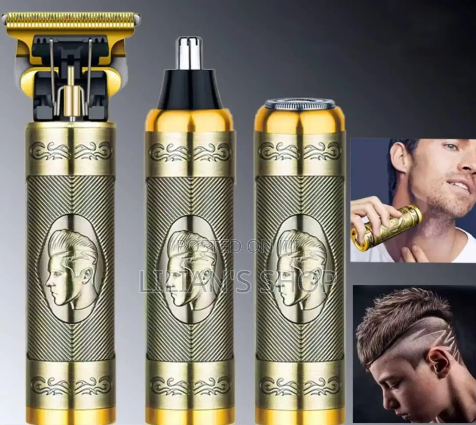 3 in 1 Men's Hair Clipper Shaver Grooming Set