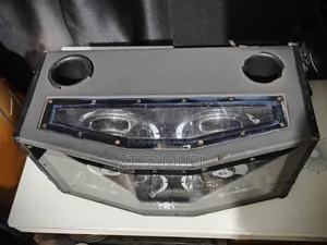 American Monster Dual Subwoofer Powered Car Subwoofer