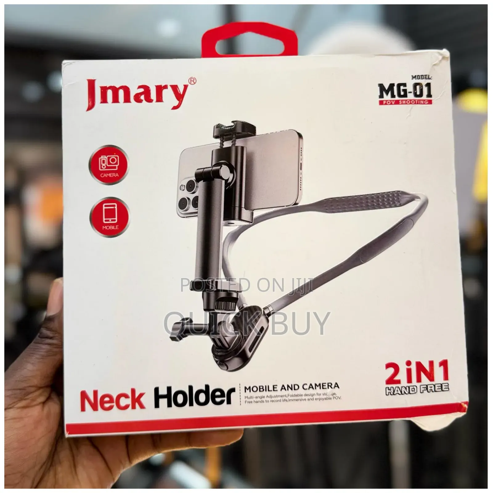 Jmary 2 in 1 Mg-01 Neck Holder