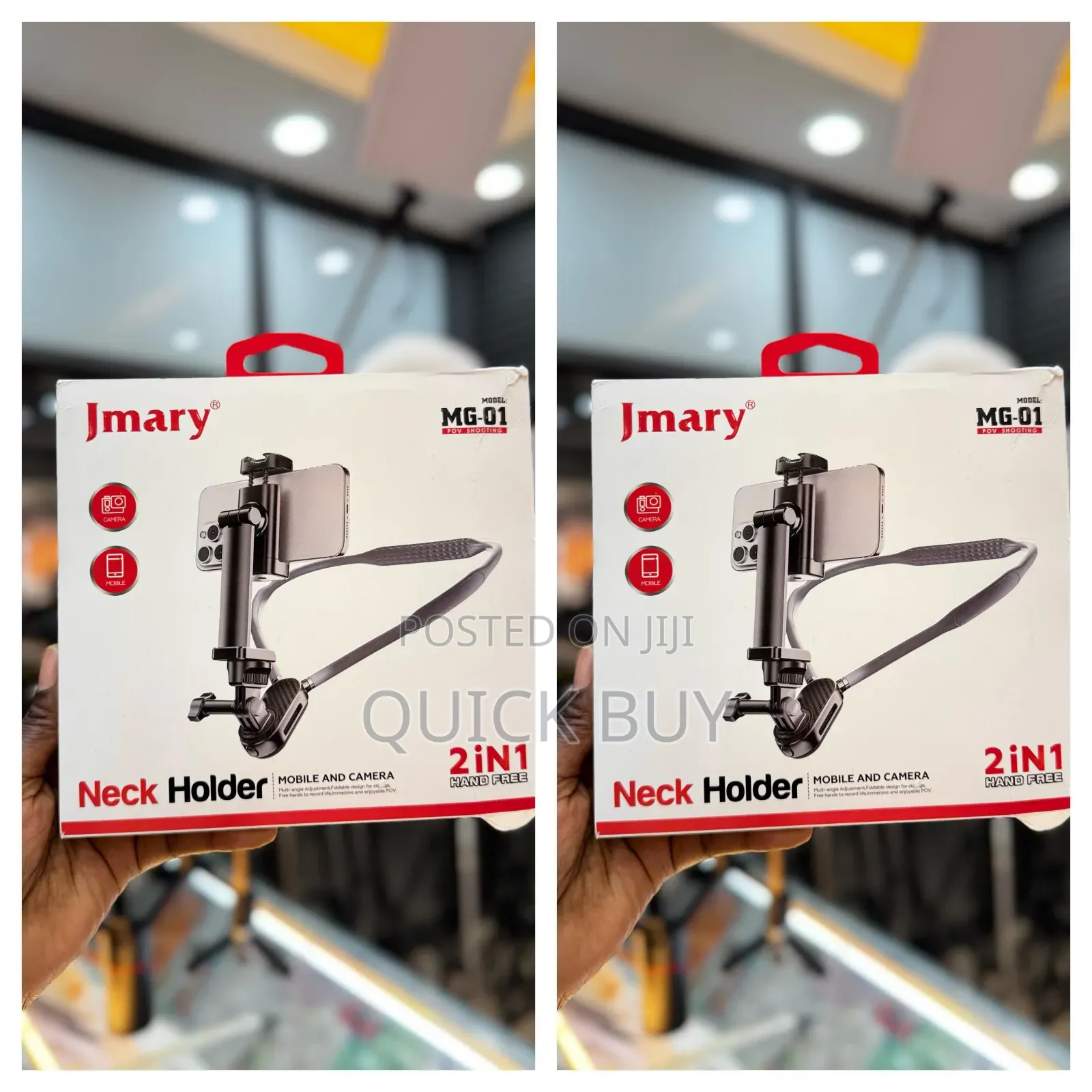 Jmary 2 in 1 Mg-01 Neck Holder