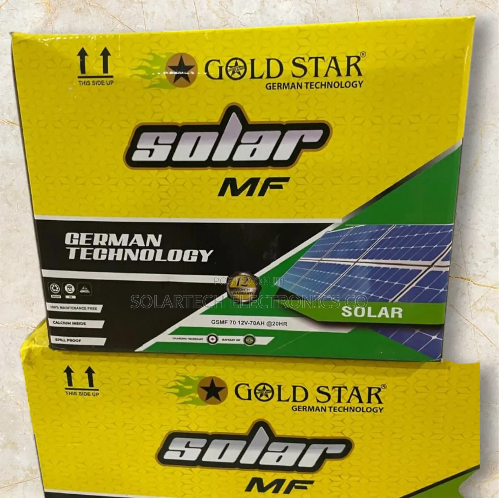70ah Gold Star Maintenance Free Solar Batteries Wren
