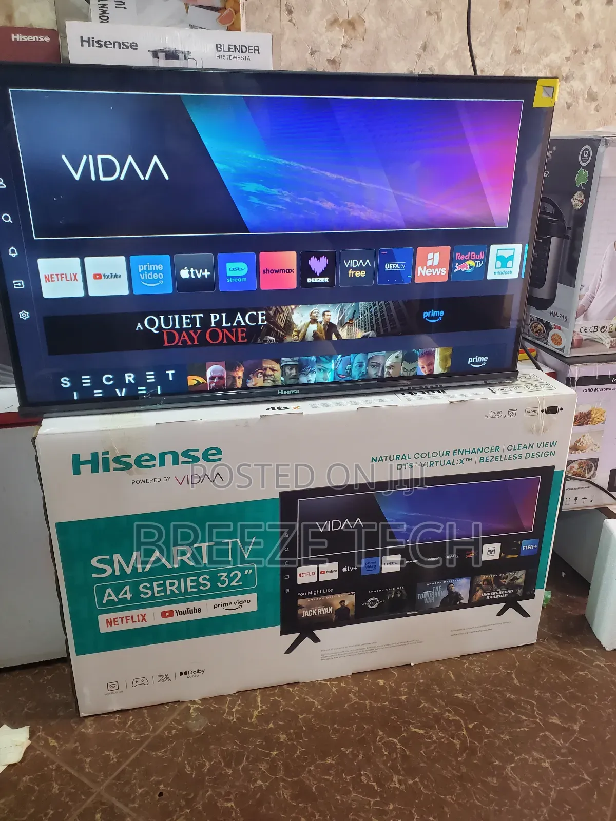 32" Tv Hisense Smart