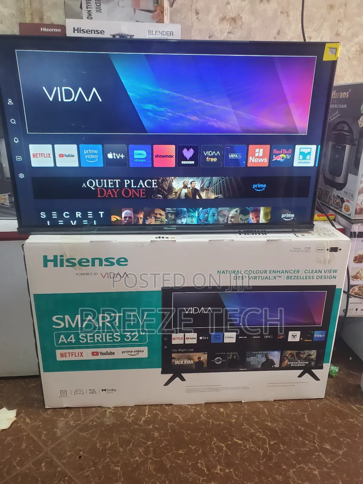 32" Tv Hisense Smart