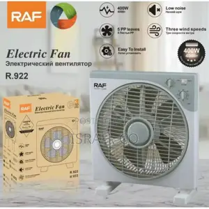 Raf Electric Rotatingbox Fan Slimline With Rotating Louvre