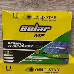 70ah Gold Star German Technology Solar Batteries Marlo