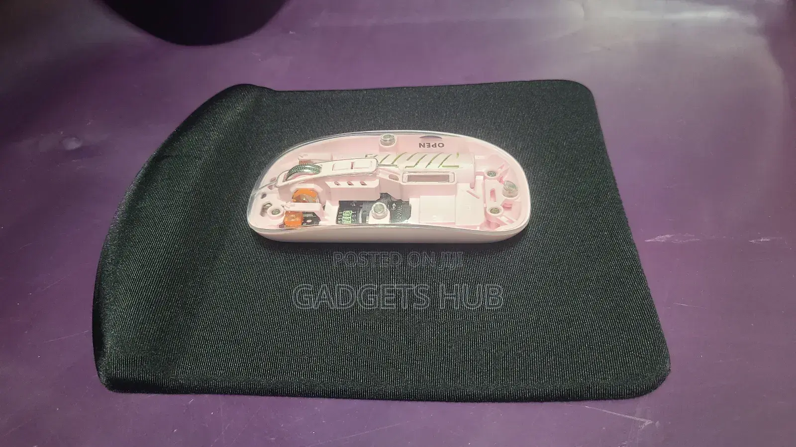 Transparent Mouse and Pad Wireless