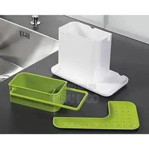 3 In1kitchen Sink Organizer Stand Draining Holder Towel Soap