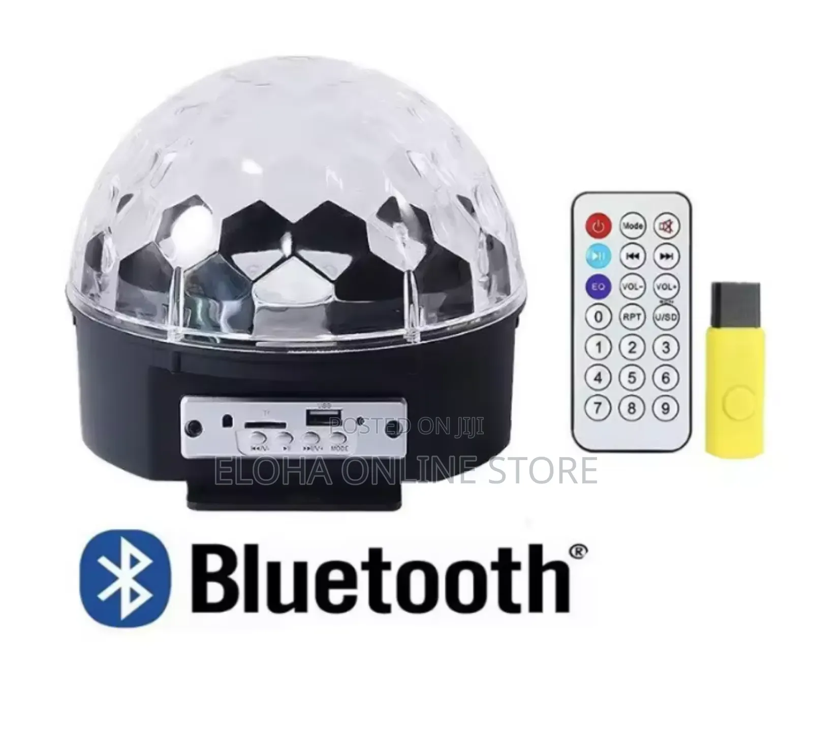 Digital RGB Led Music Crystal Magic Ball