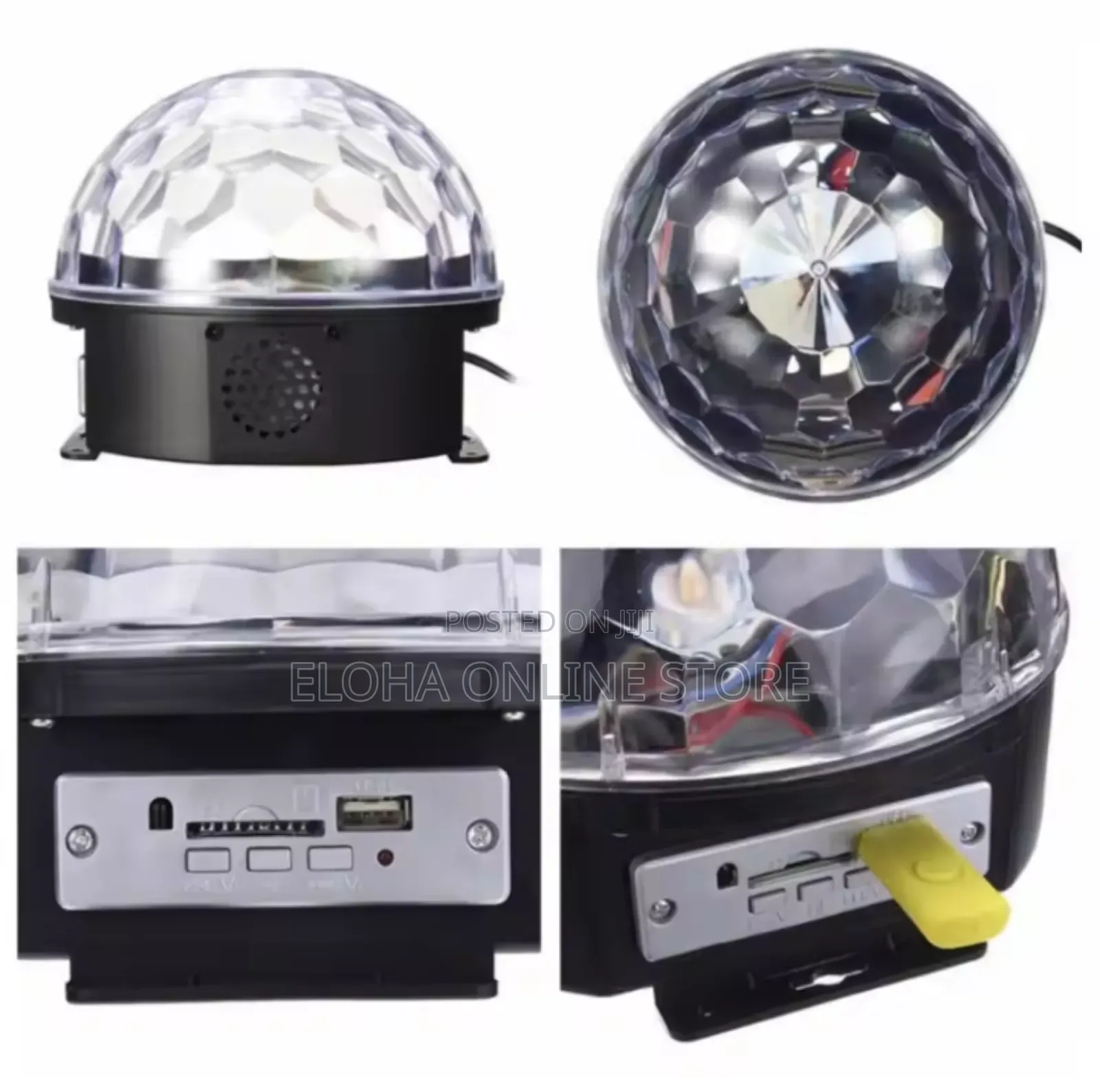 Digital RGB Led Music Crystal Magic Ball