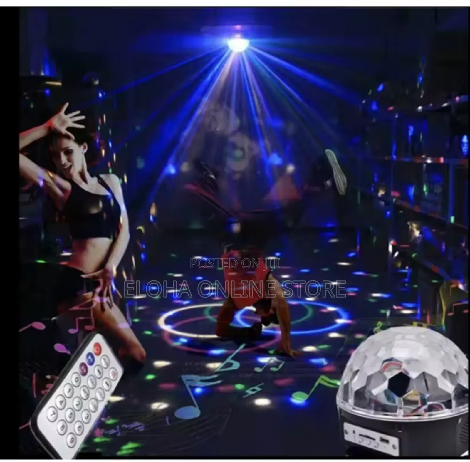 Digital RGB Led Music Crystal Magic Ball