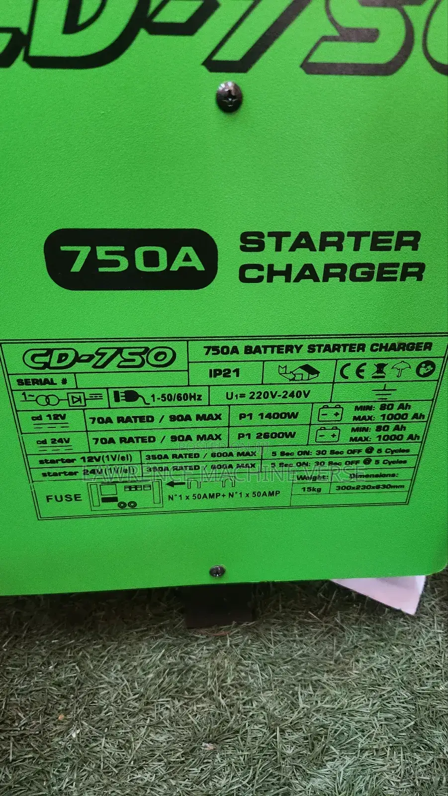 750a Battery Change Italy Made