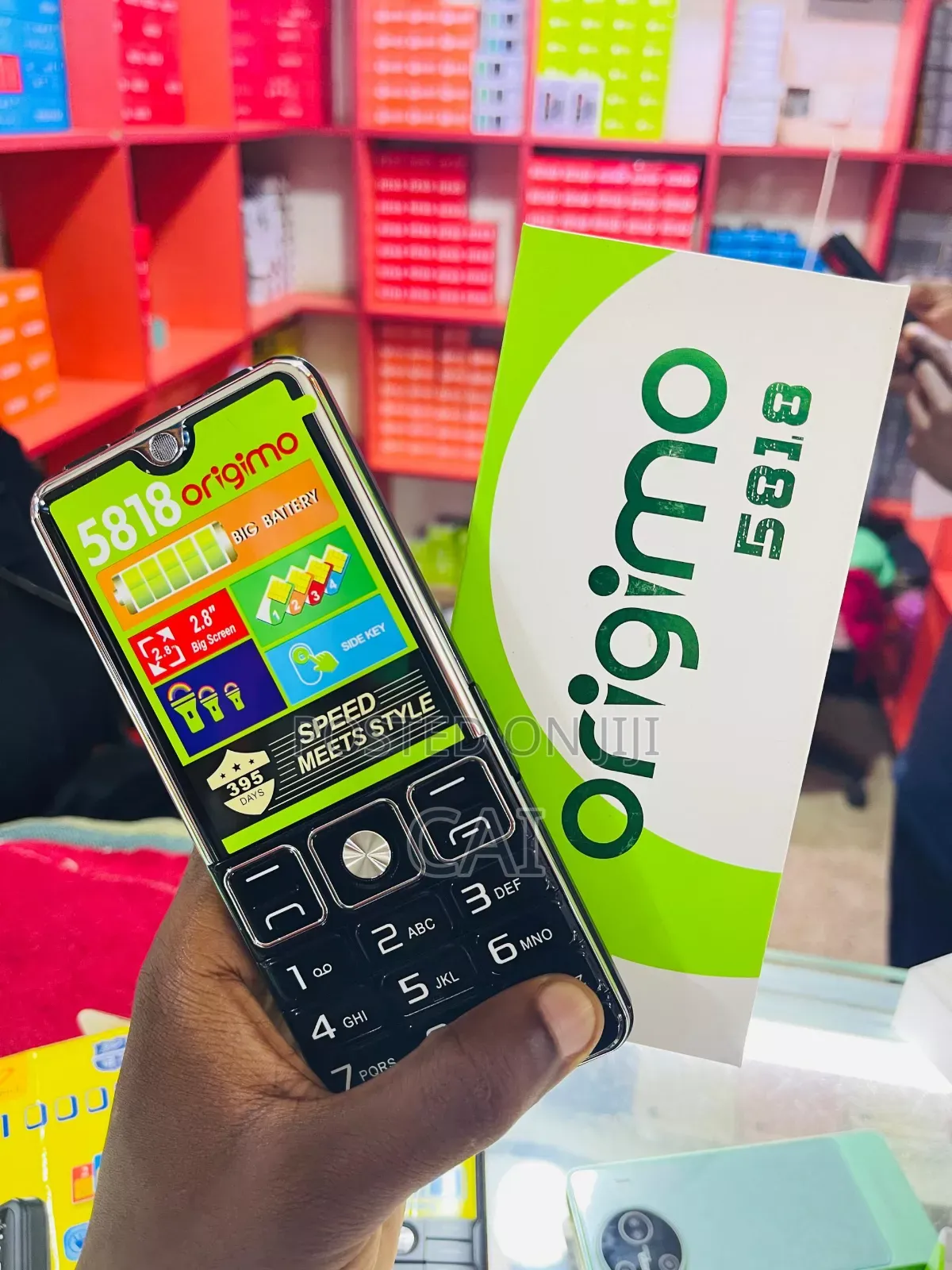 New Mobile Phone 4 GB Black