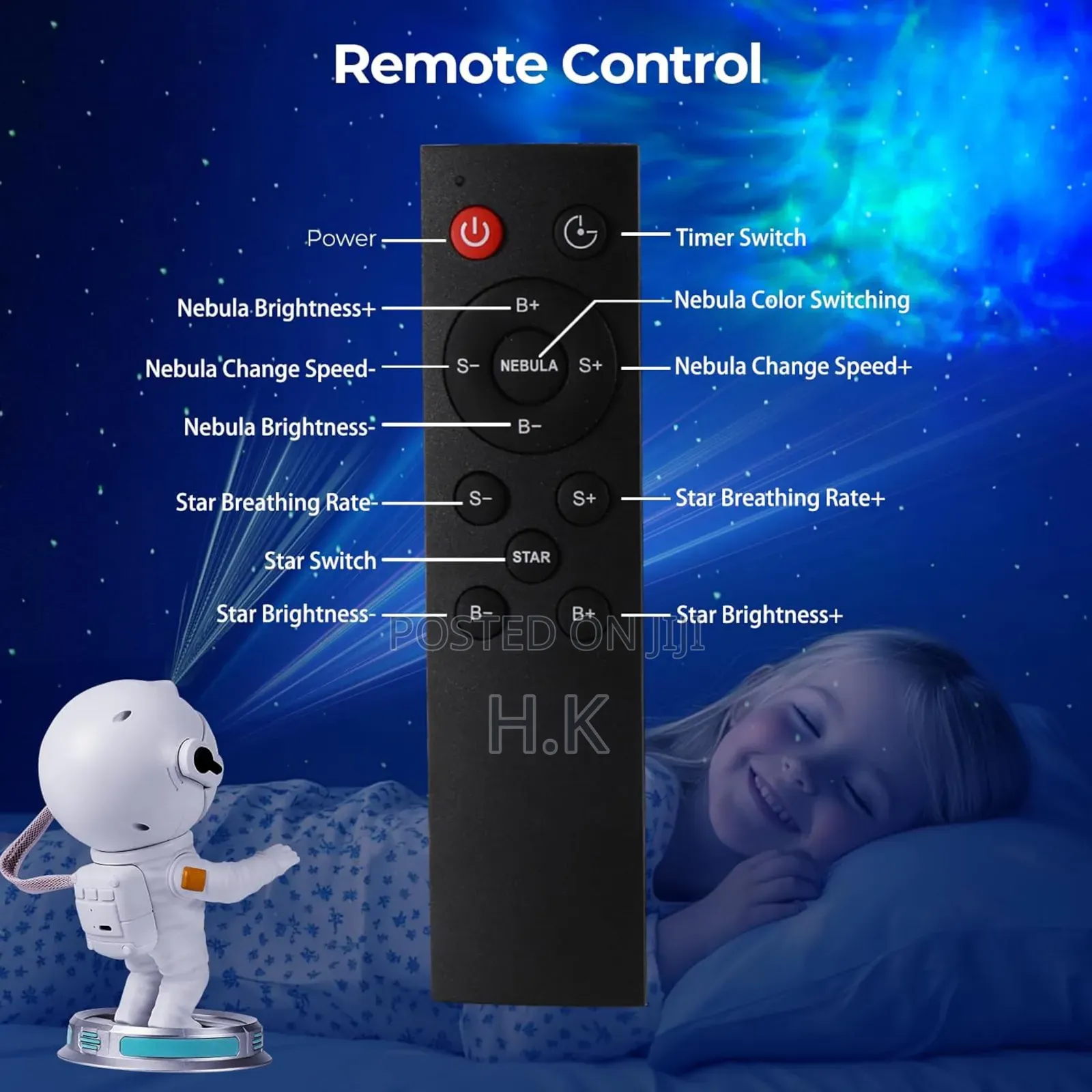 Astronaut Galaxy Projector.