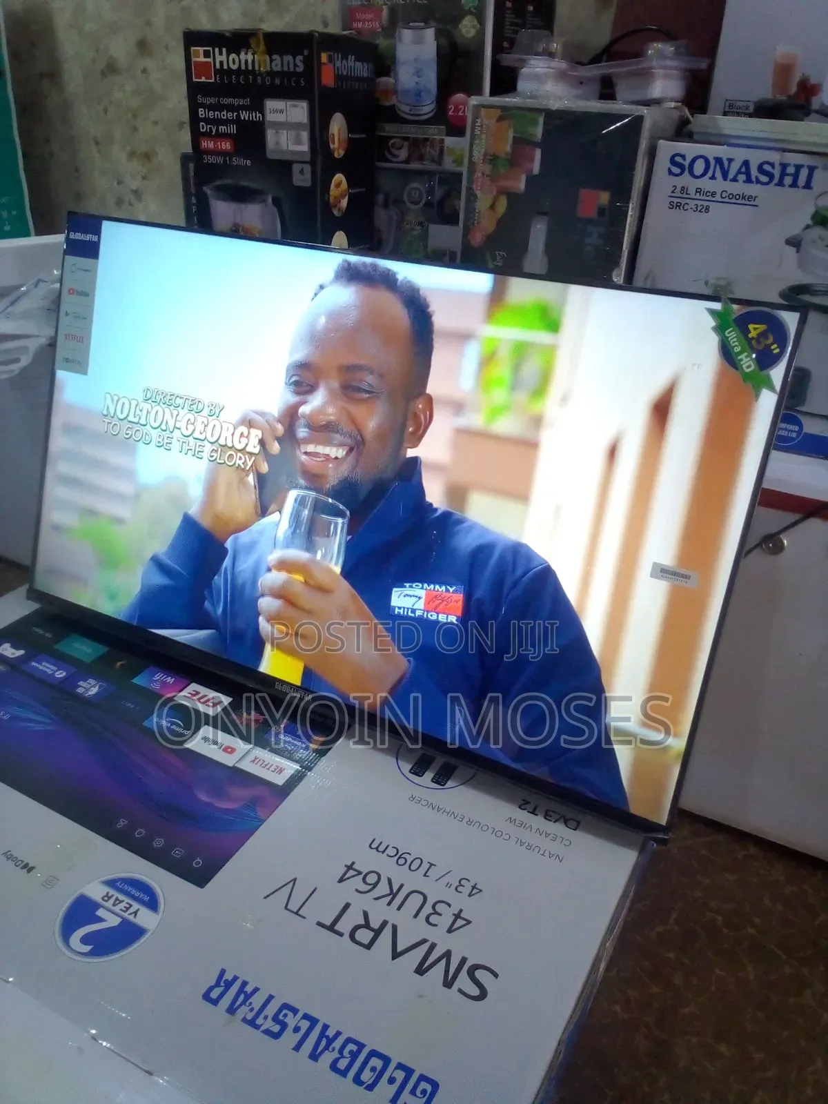 43 Inches Smart Android Tv With Inbuilt