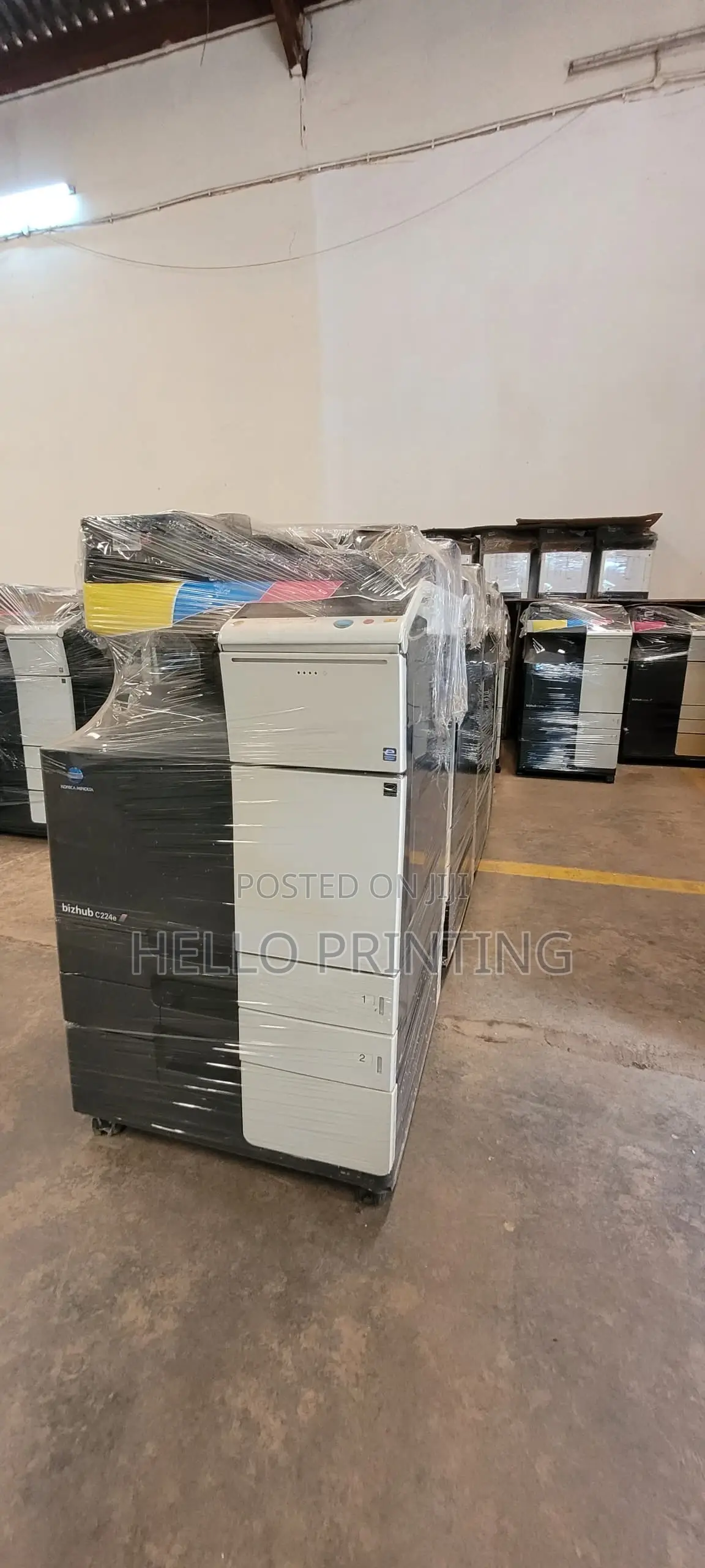Affordable Color Laser Printer - Bizhub C224e