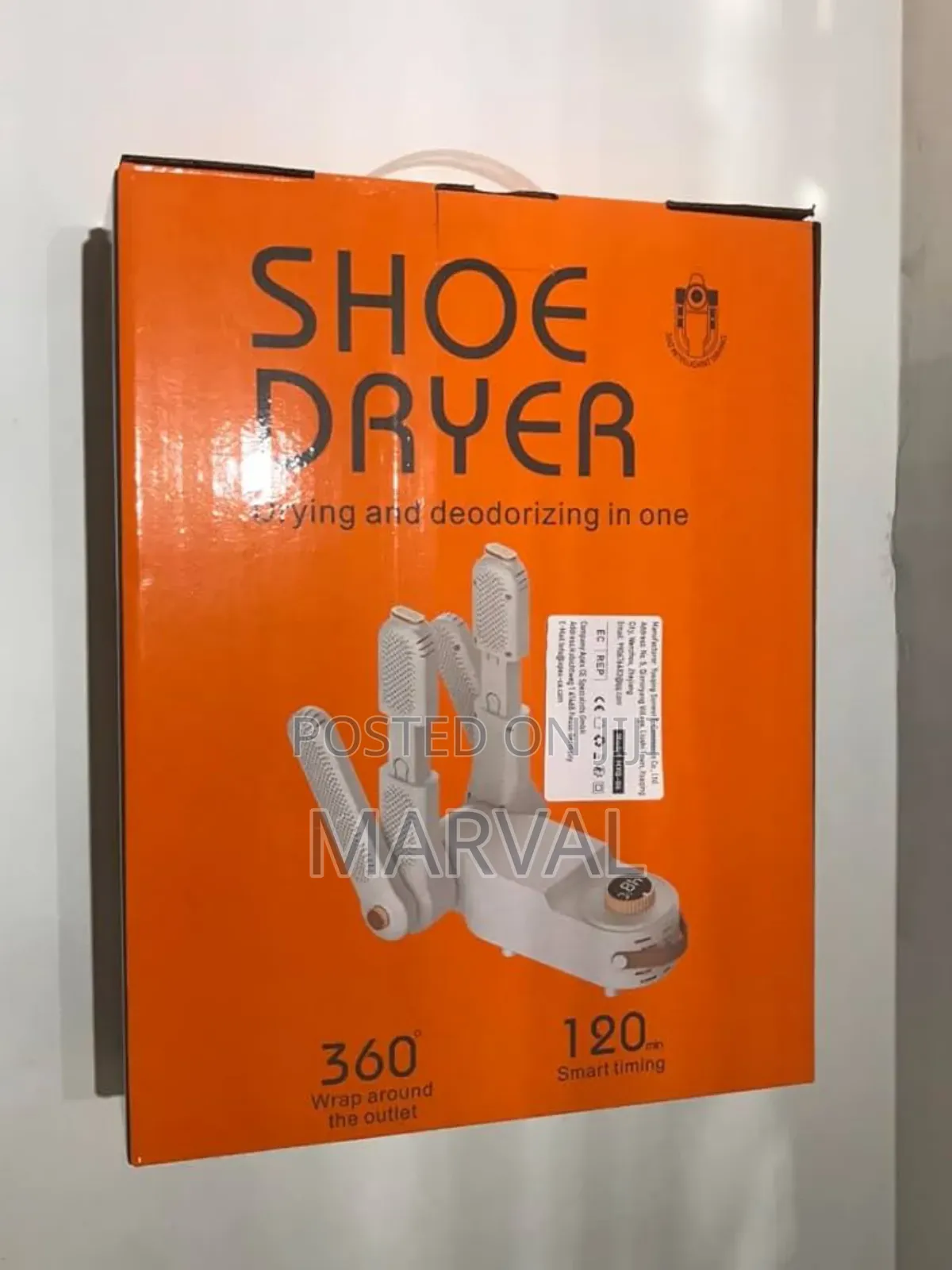 2 Pair Electric Shoe Dryer
With Timer