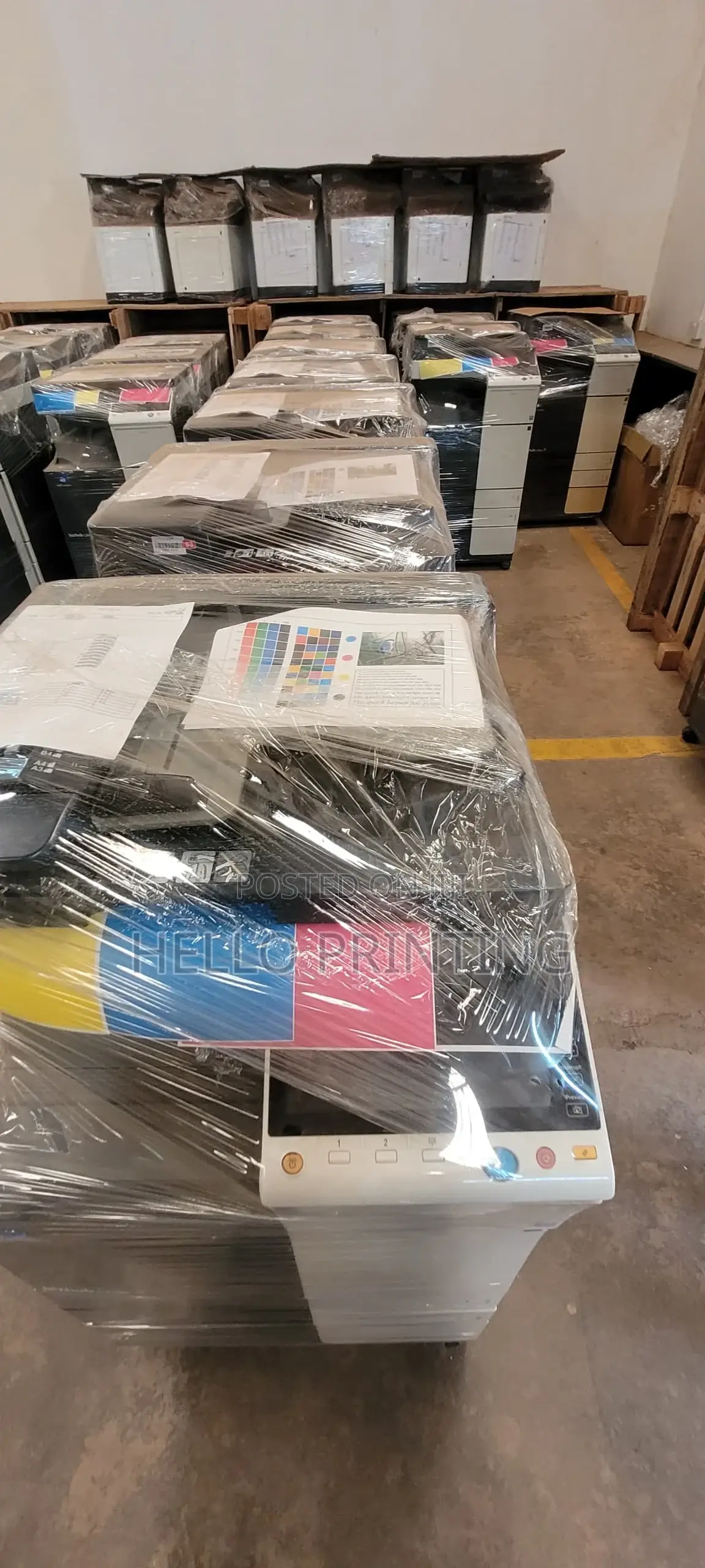 Large-Format Printing - Bizhub C224e