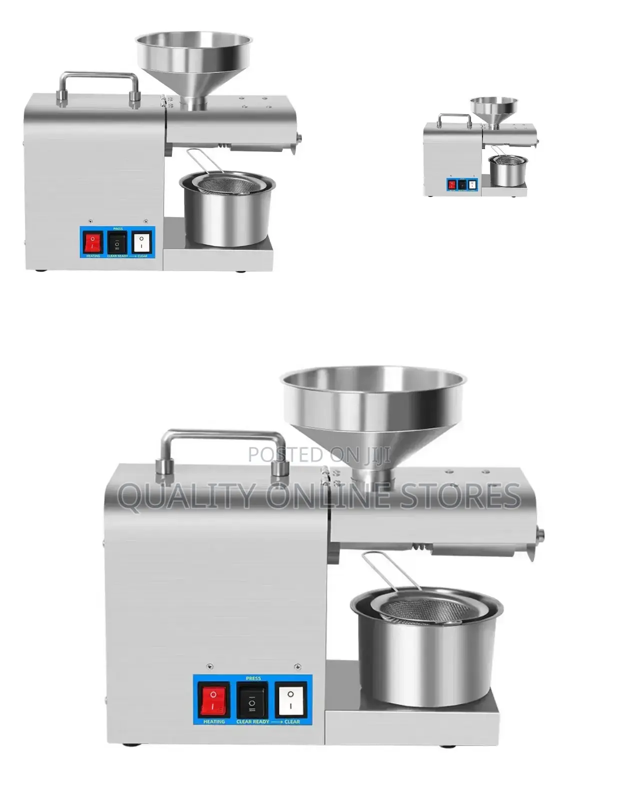 Electric Cooking Oil Machine