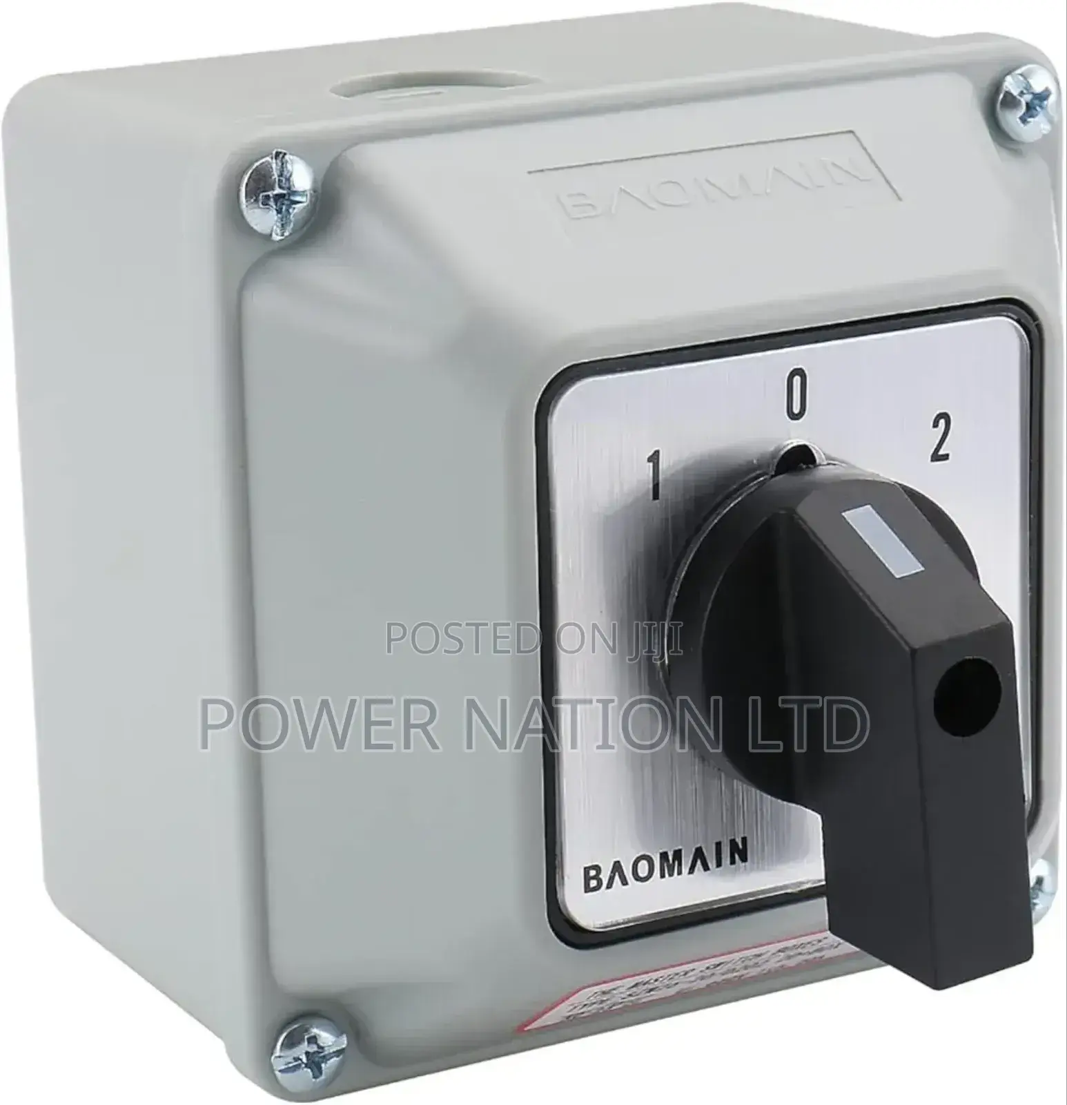 63a Plastic Change Over Switch Manual