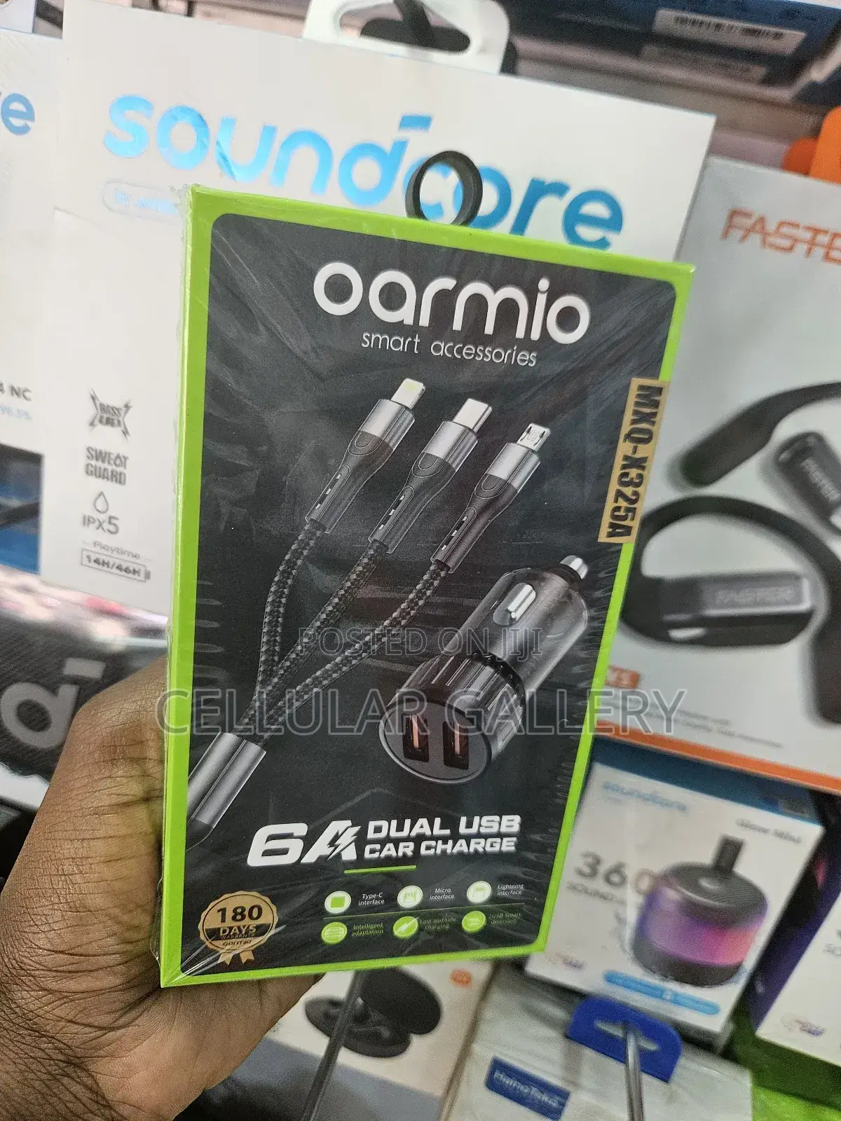 Oarmio 64 Dual Usb Car Charger