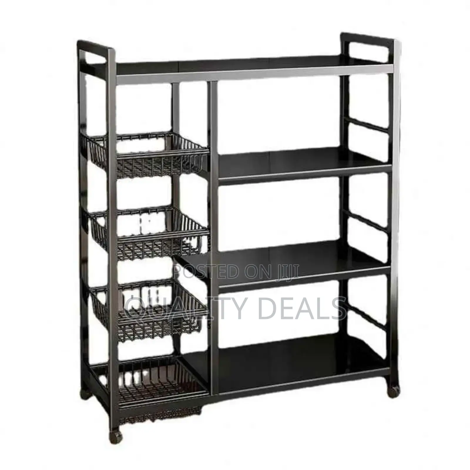 Multifunctional Kitchen Storage Rack Trolley Organizer