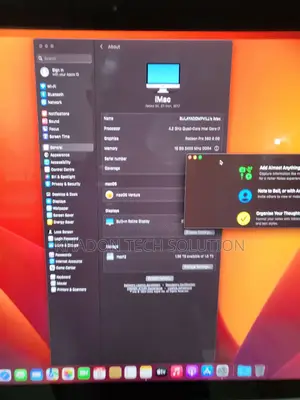 Desktop Computer Apple iMac 16GB Intel Core I7 SSD 1.5T