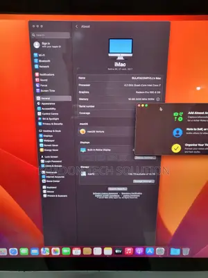 Desktop Computer Apple iMac 16GB Intel Core I7 SSD 1.5T