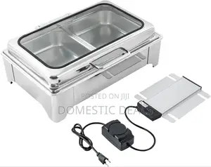 Electric Chaffing Dish Double Compartment