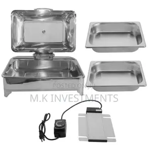 Photo - Electric Commercial Chaffing Dish Food Warmer