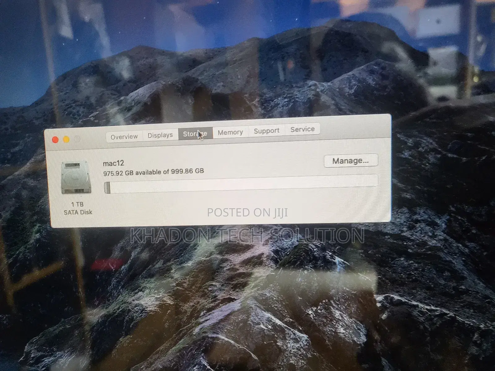 Desktop Computer Apple iMac 16GB Intel Core I5 HDD 1T