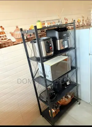 Foldable Kitchen Rack 5 Tier