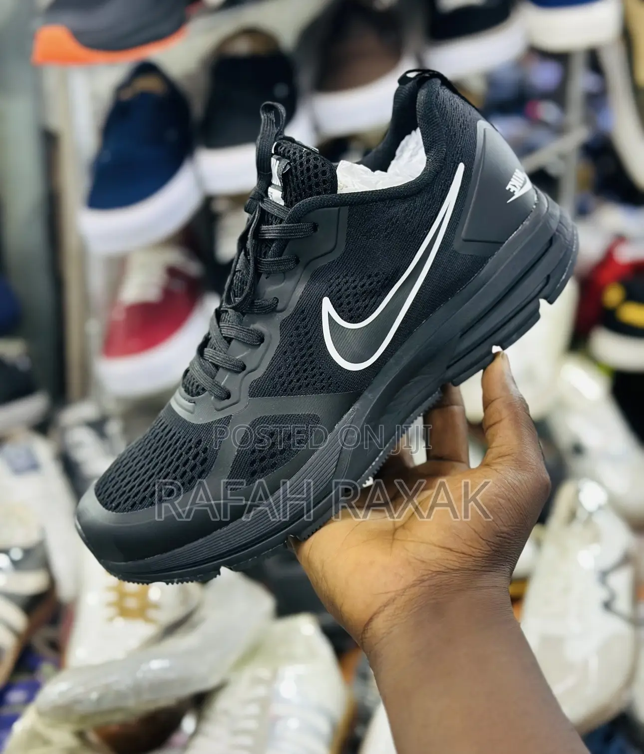 Original Black Nike Air Zoom Pegasus 26 Running Sneakers