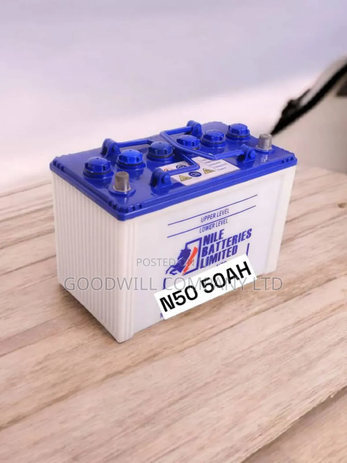 N50/50ah Nile Acid Car Battery
