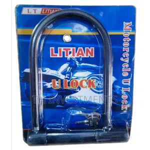 Heavy Duty Steel Motorbike and Bike Lock With 2 Keys