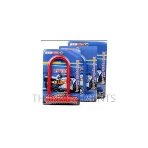 Heavy Duty Steel Motorbike and Bike Lock With 2 Keys